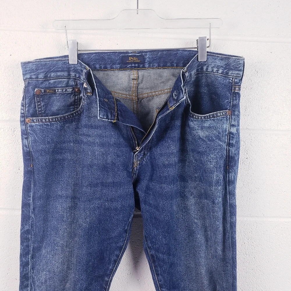 Ralph Lauren Polo Men's Size 34 x 34 The Sullivan‎ Slim Denim Jeans
